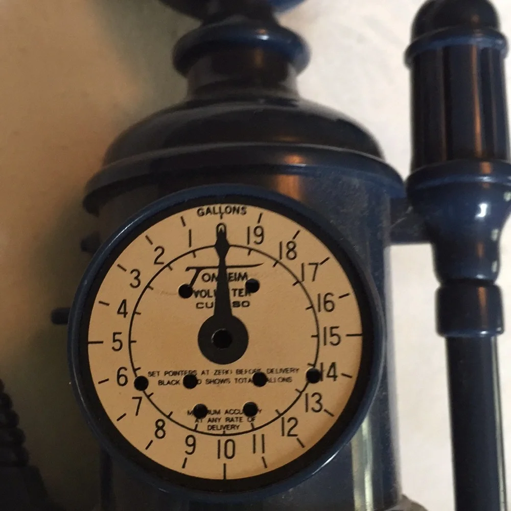 Blue Sunoco gas pump telephone - Picture 3 of 12